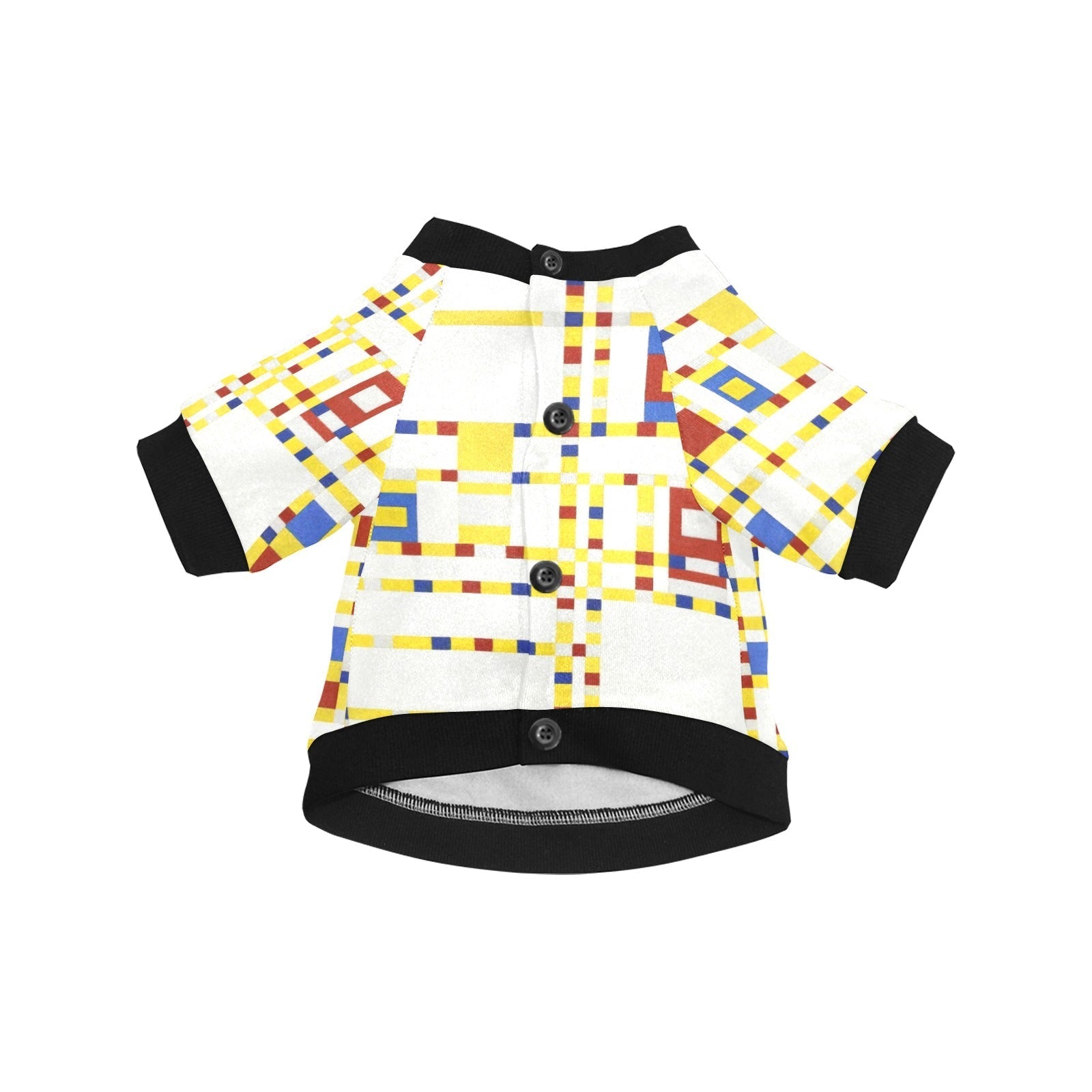 Pet Apparel Mondrian Broadway Boogie Woogie Round Neck Shirt main product image for dogs and cats