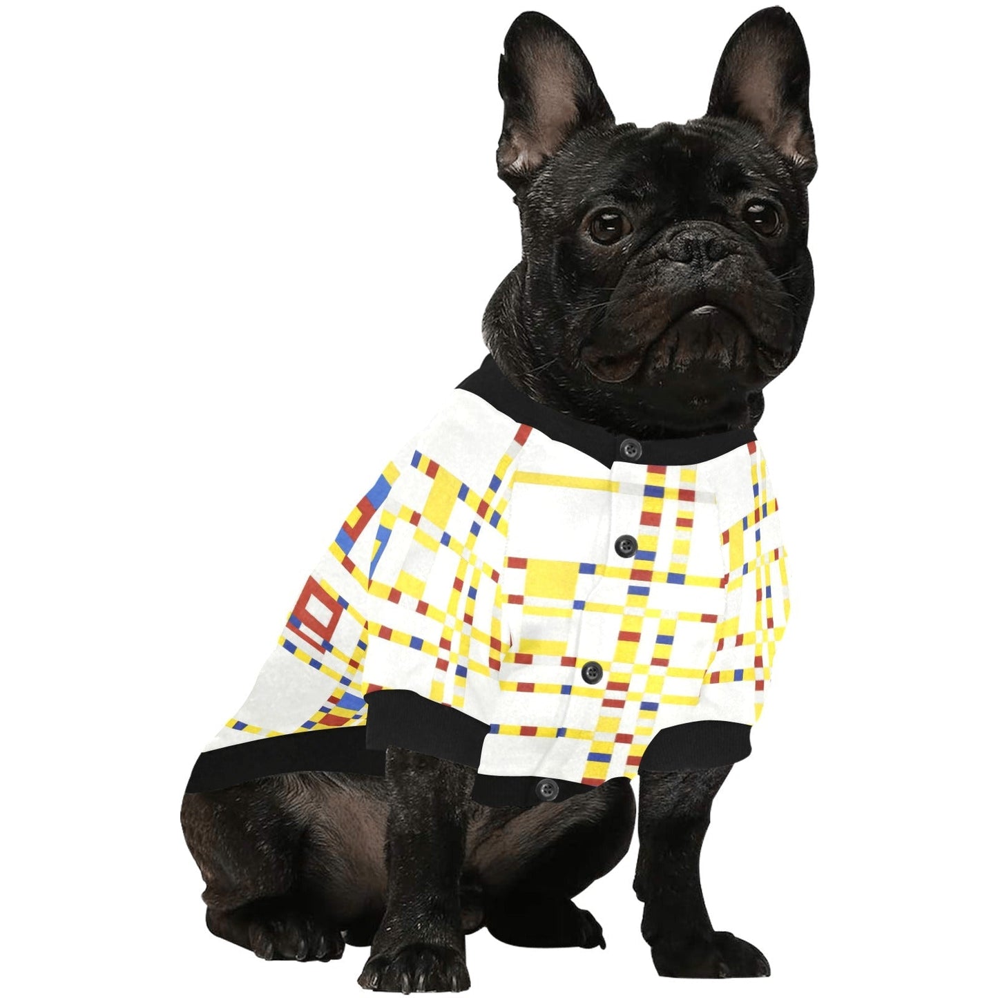 Pet Apparel Mondrian Broadway Boogie Woogie Round Neck Shirt main product image for dogs and cats