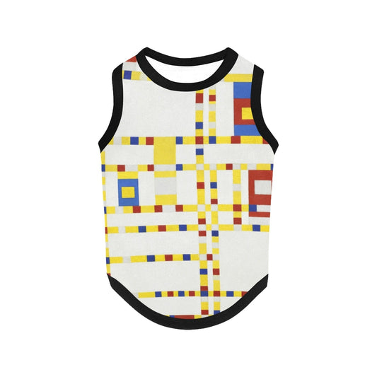 Pet Supply Mondrian Broadway Boogie Woogie Tank Top main product image for dogs and cats