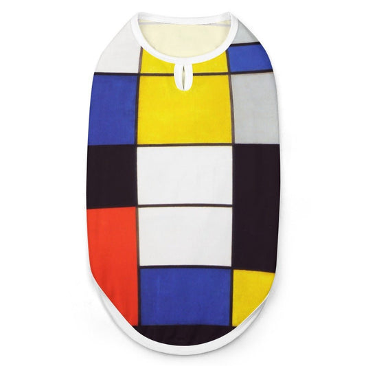 Pet Supply Mondrian Composition Vest for Daily Use l main product image for dogs and cats