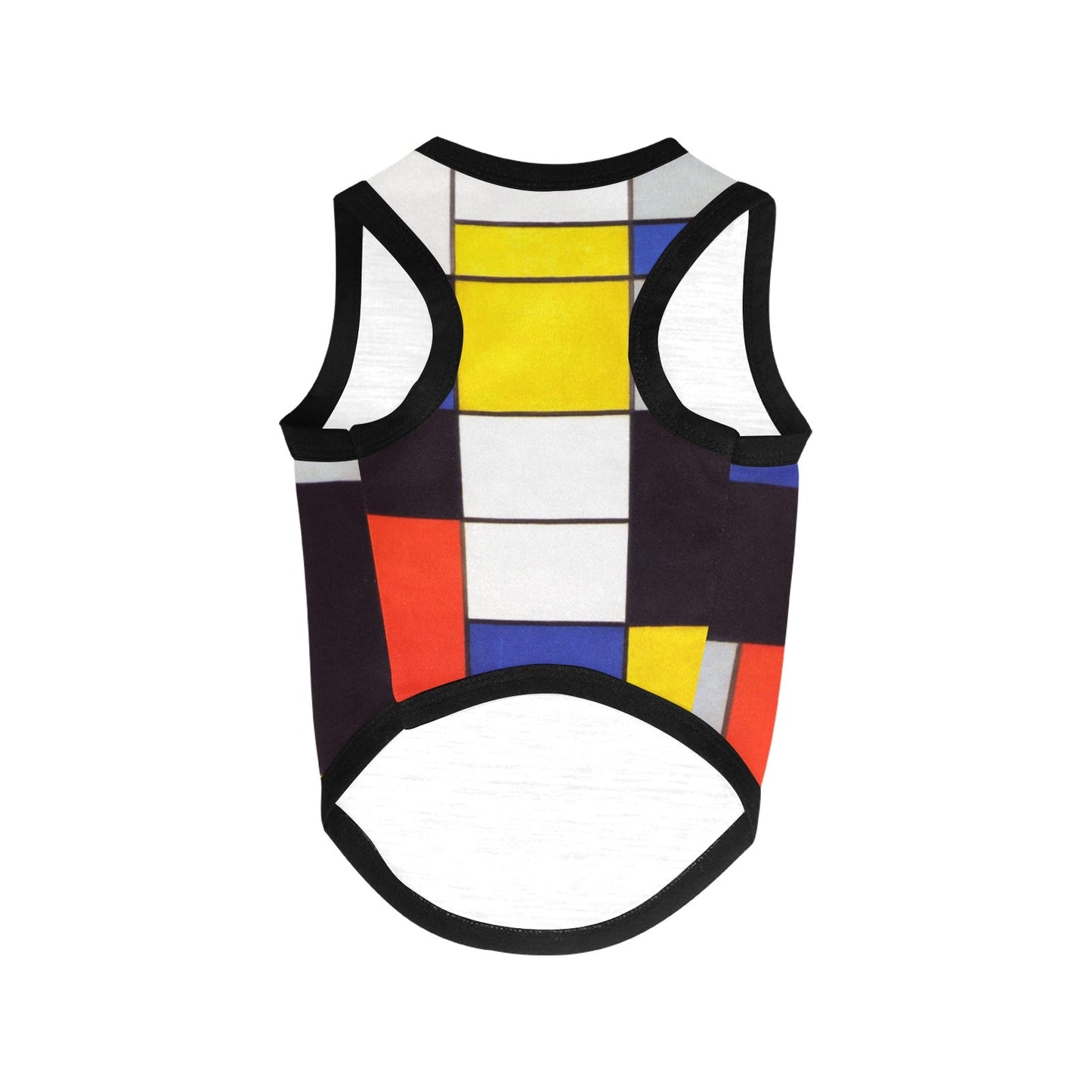 Pet Supply Mondrian Composition Tank Top for Daily Use main product image for dogs and cats