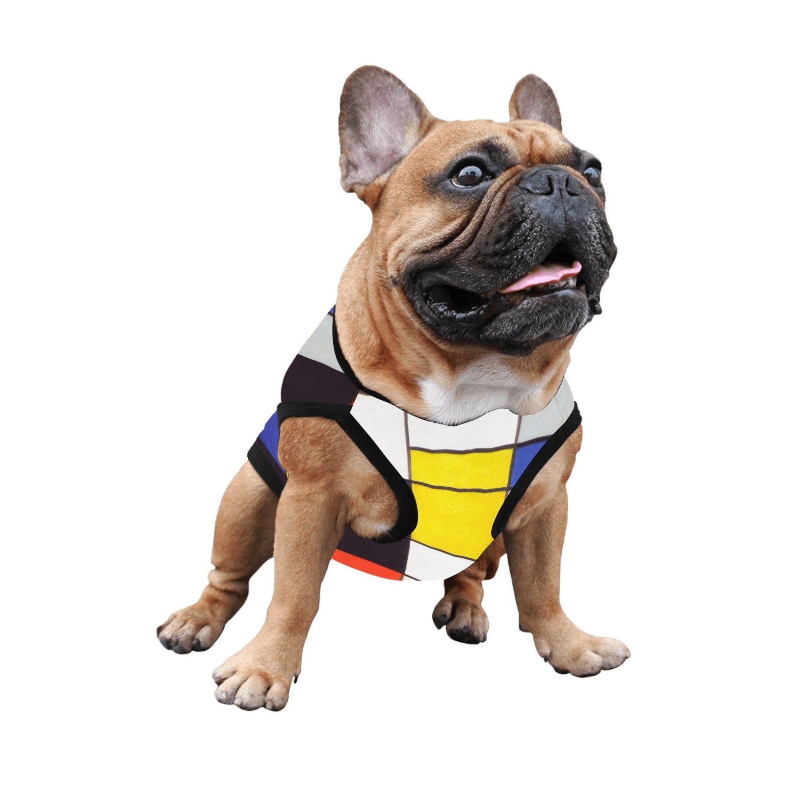 Pet Supply Mondrian Composition Tank Top for Daily Use main product image for dogs and cats