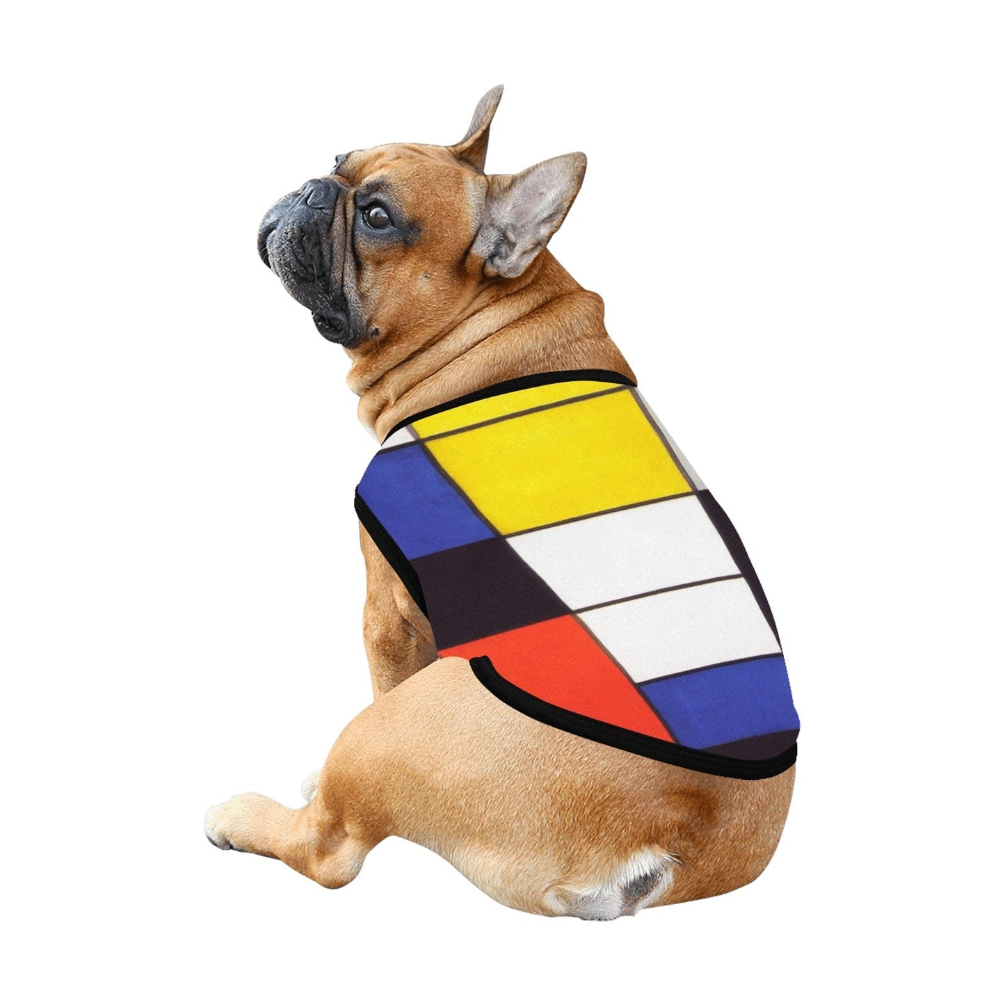 Pet Supply Mondrian Composition Tank Top for Daily Use main product image for dogs and cats