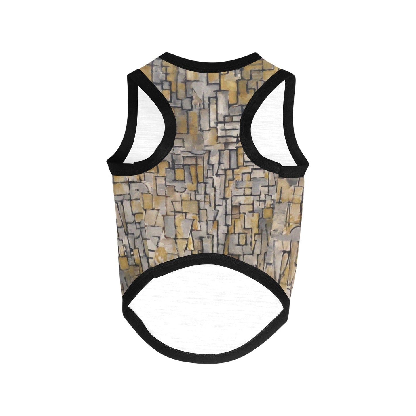 Pet Supply Mondrian Tableau No Composition No VII Tank Top main product image for dogs and cats
