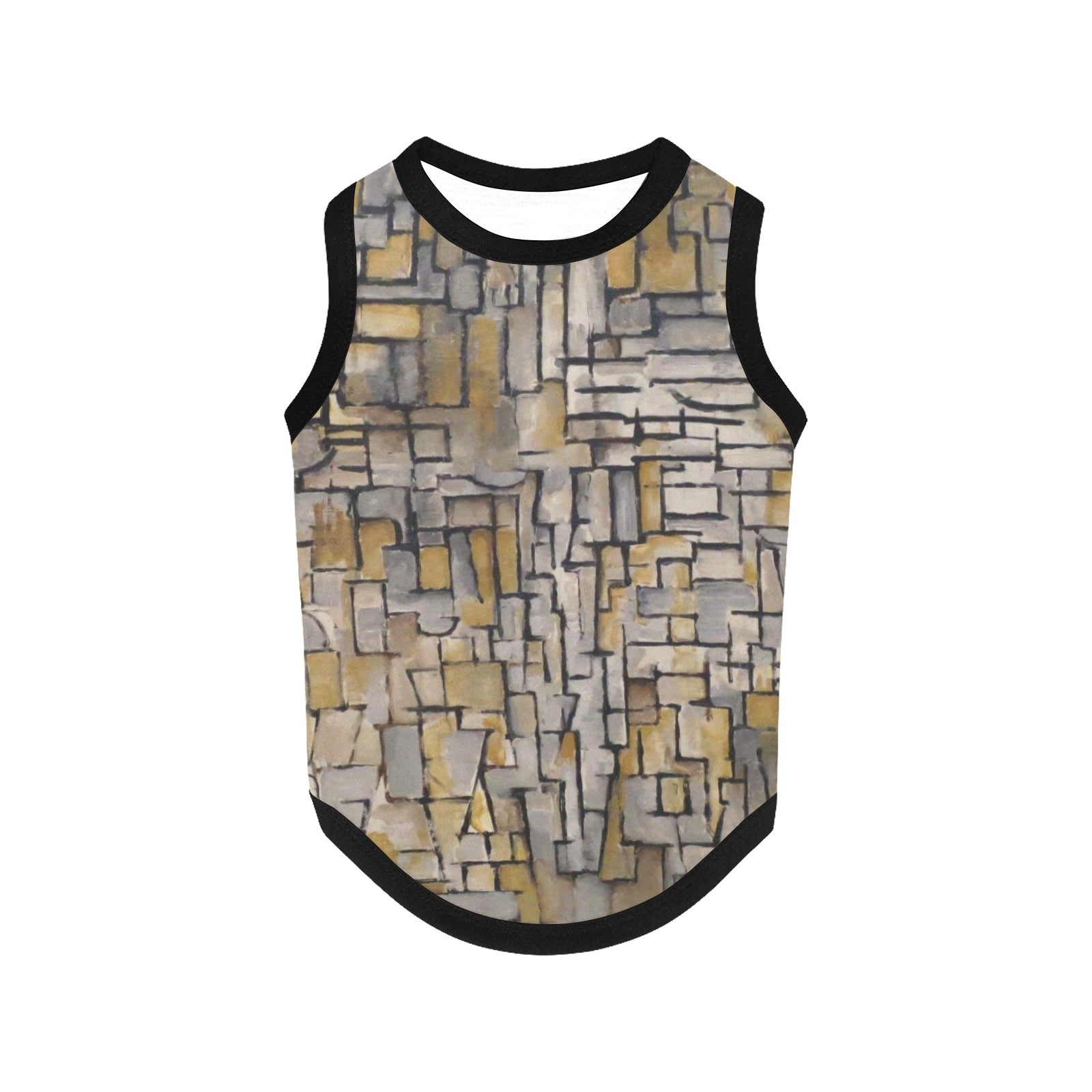 Pet Supply Mondrian Tableau No Composition No VII Tank Top main product image for dogs and cats