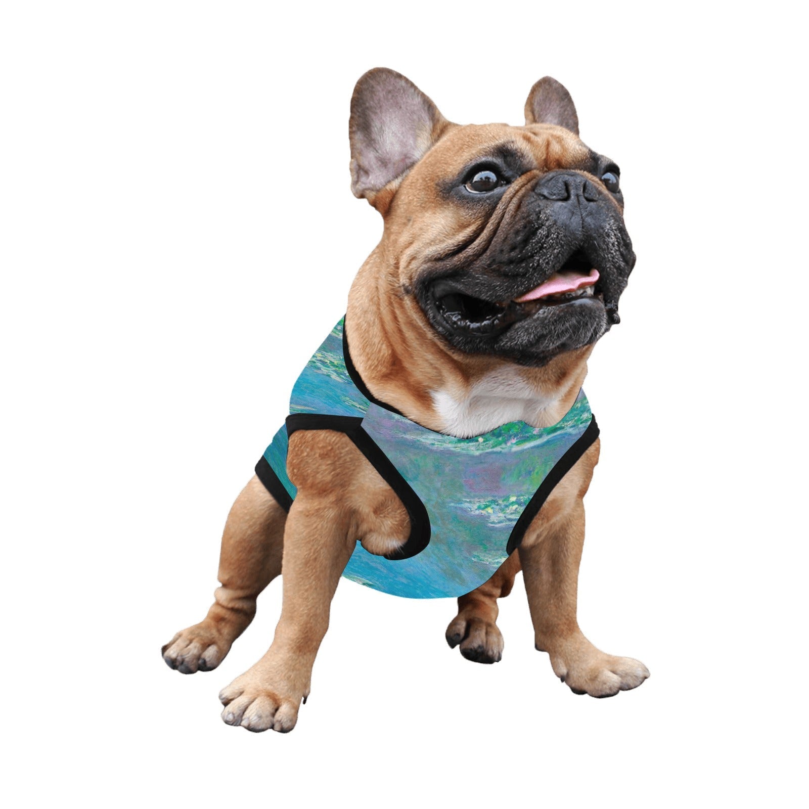 Pet Supply Monet Water Lilies Tank Top for Daily Use main product image for dogs and cats