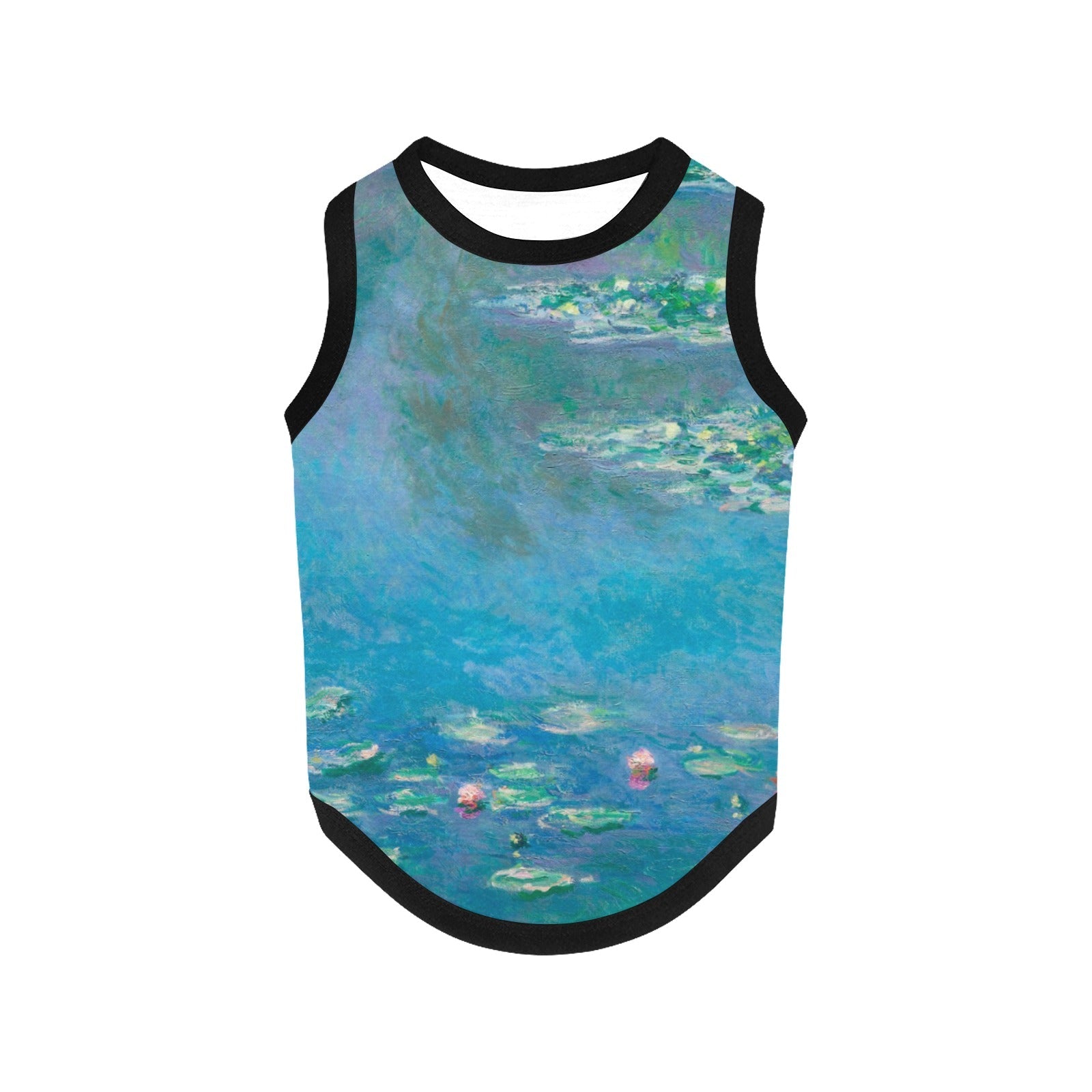 Pet Supply Monet Water Lilies Tank Top for Daily Use main product image for dogs and cats