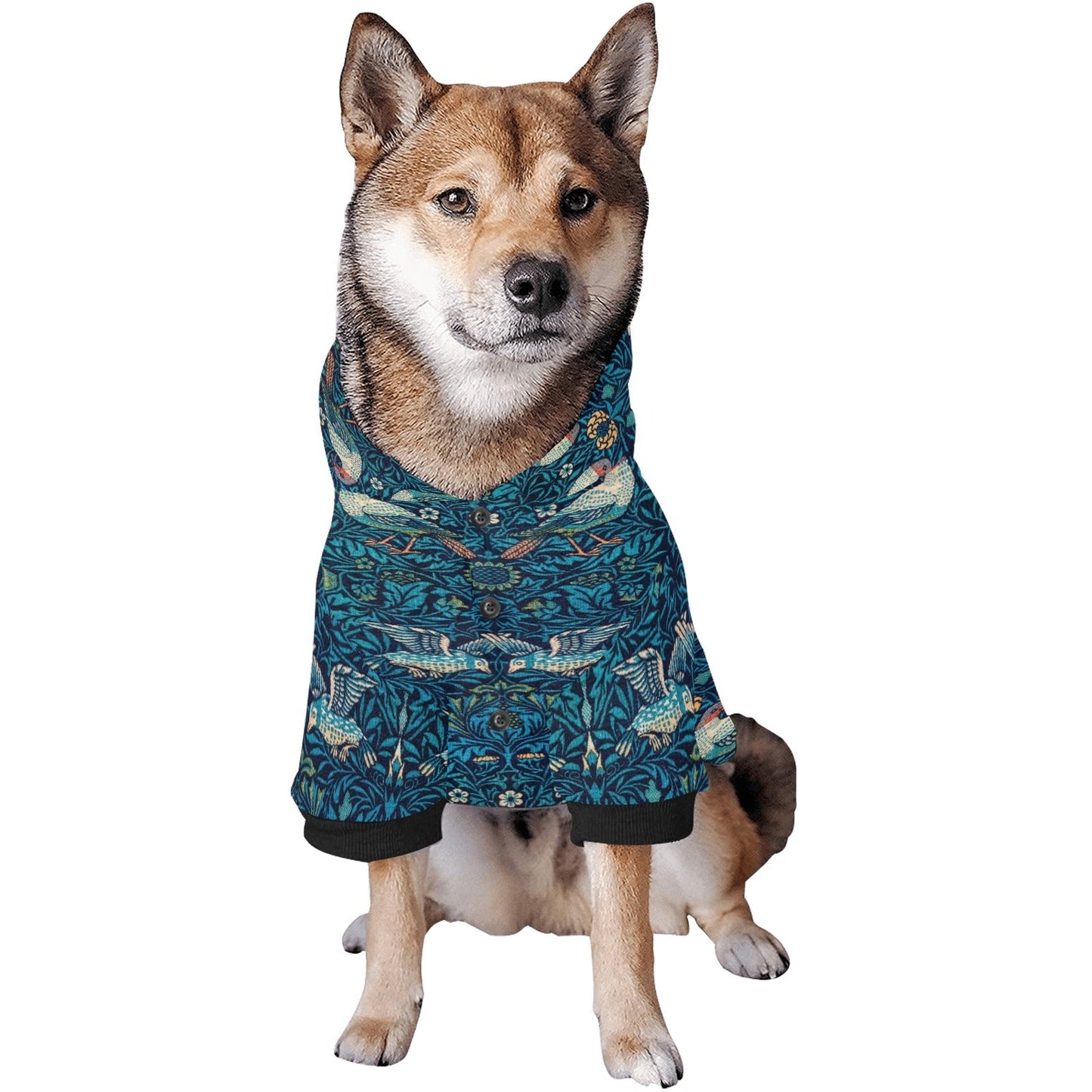 Pet Apparel Morris Bird Button Hoodie for Daily Use main product image for dogs and cats