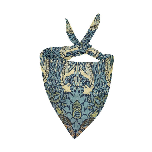 Pet Apparel Morris Peacock and Dragon Double-Sided Bandana main product image for dogs and cats