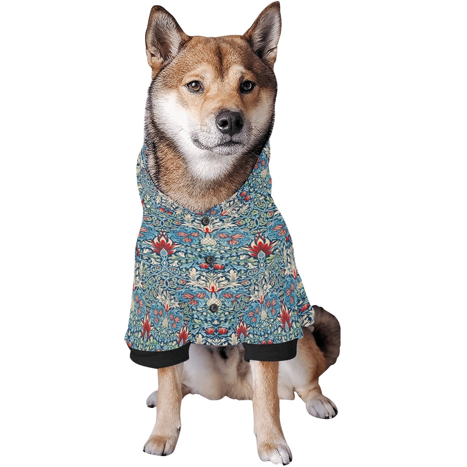 Pet Apparel Morris Snakeshead Button Hoodie for Daily Use main product image for dogs and cats