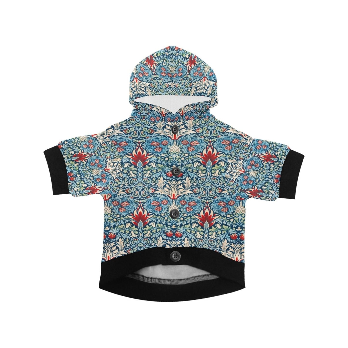 Pet Apparel Morris Snakeshead Button Hoodie for Daily Use main product image for dogs and cats