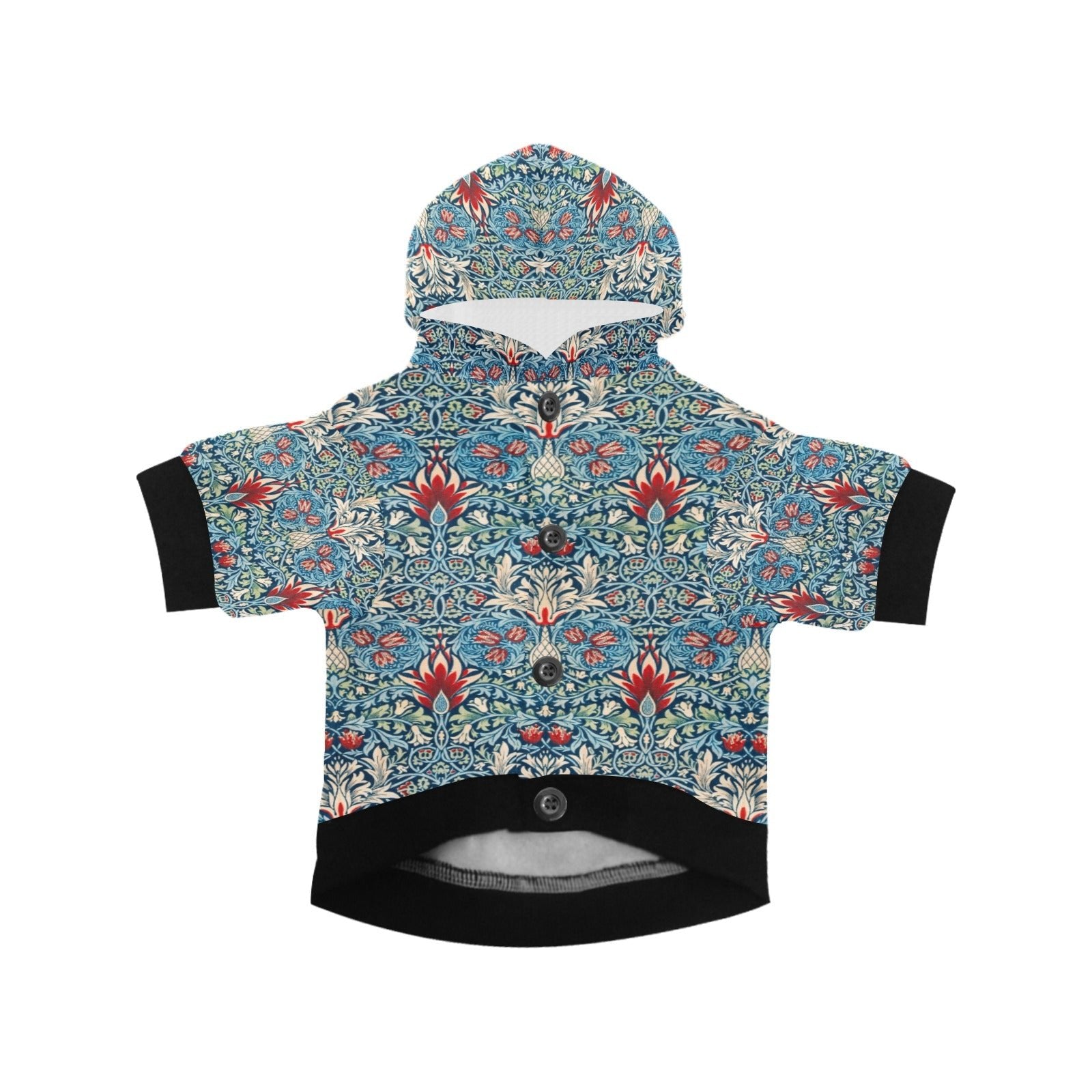 Pet Apparel Morris Snakeshead Button Hoodie for Daily Use main product image for dogs and cats