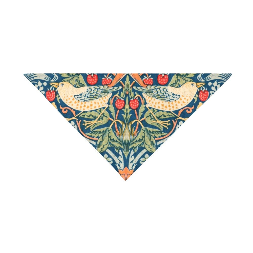 Pet Apparel Morris Strawberry Thief Double-Sided Bandana main product image for dogs and cats