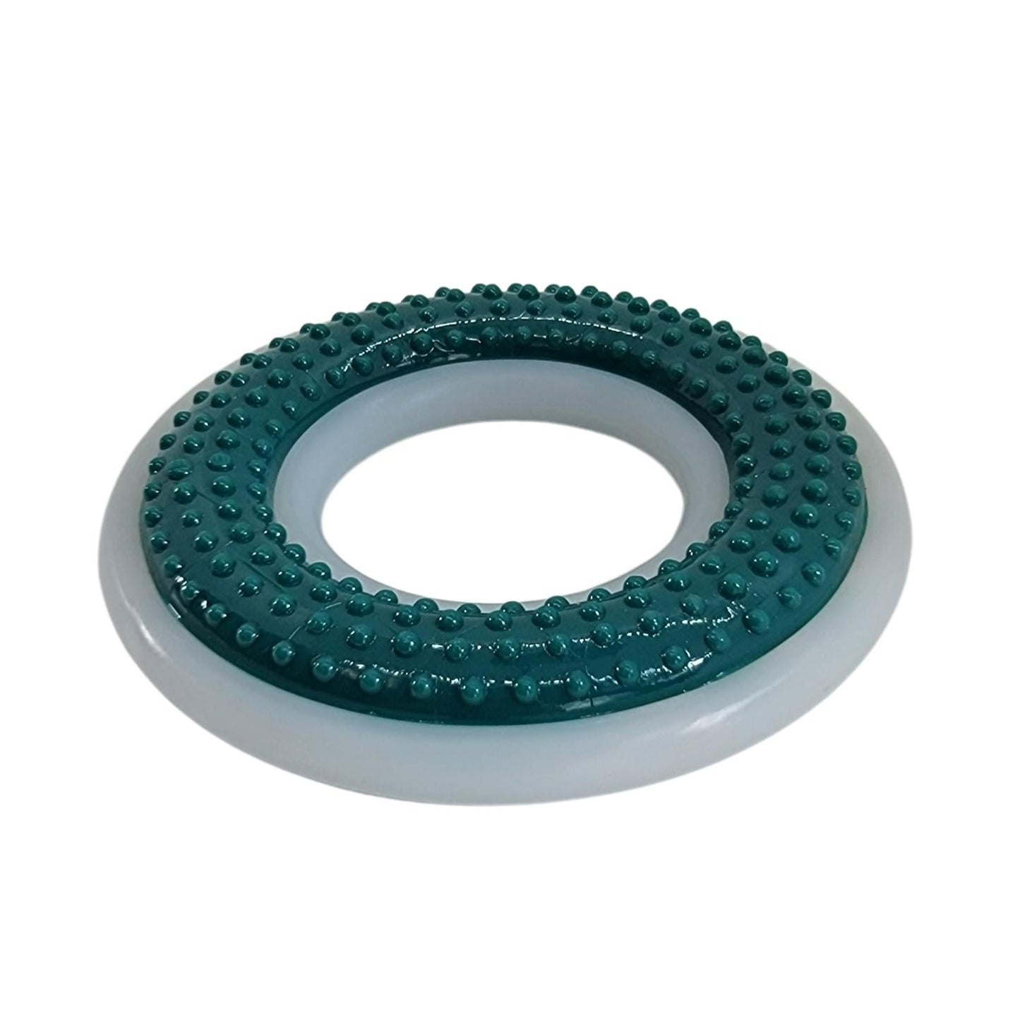 Dog Treats TPR Nylon Dental Chew Ring Toy Ideal for Essentia - lifestyle product image for dog treats