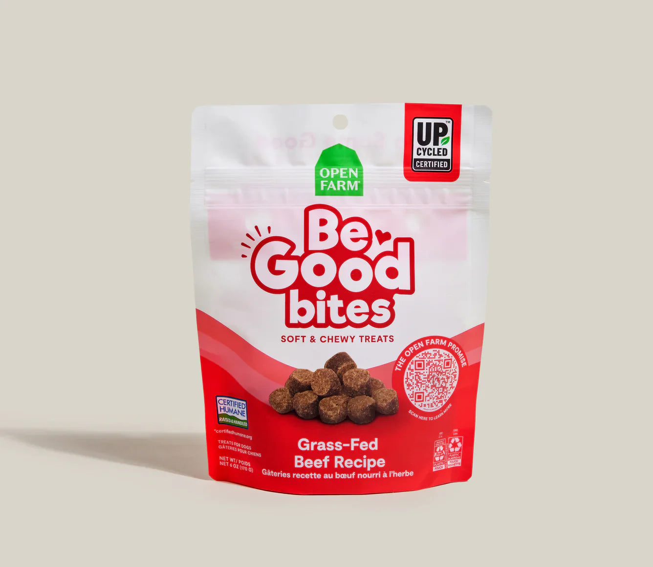 Dog Treats Premium Beef Chews 6oz Training Rewards Premium - main product image