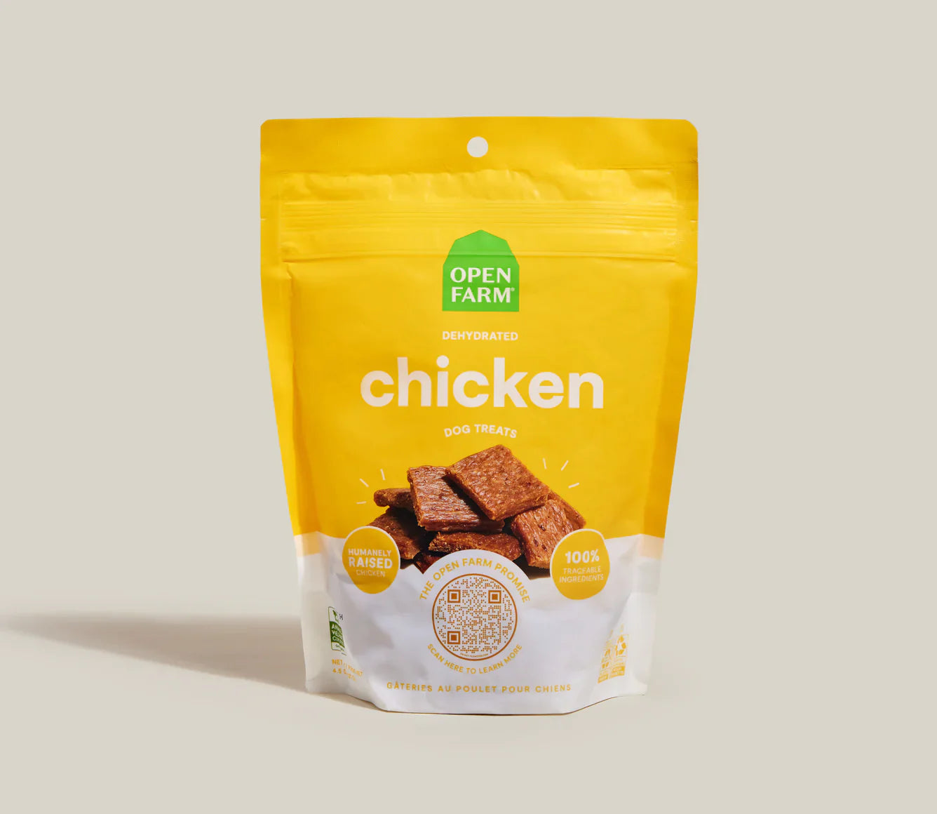 Open Farm Dog Dehydrated Treat Chicken 4 5Oz Dog Treats - main product image