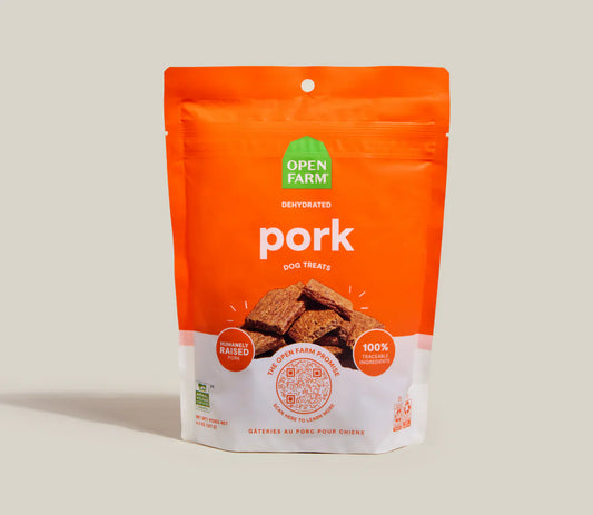 Open Farm Dog Dehydrated Treat Pork 4 5Oz Dog Treats Premium - main product image