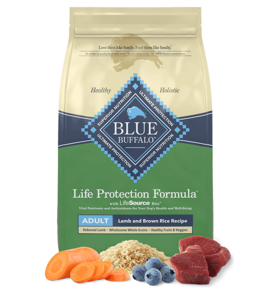 Blue Buffalo Adult Lamb And Brown Rice Dry Dog Food Dry Dog - main product image