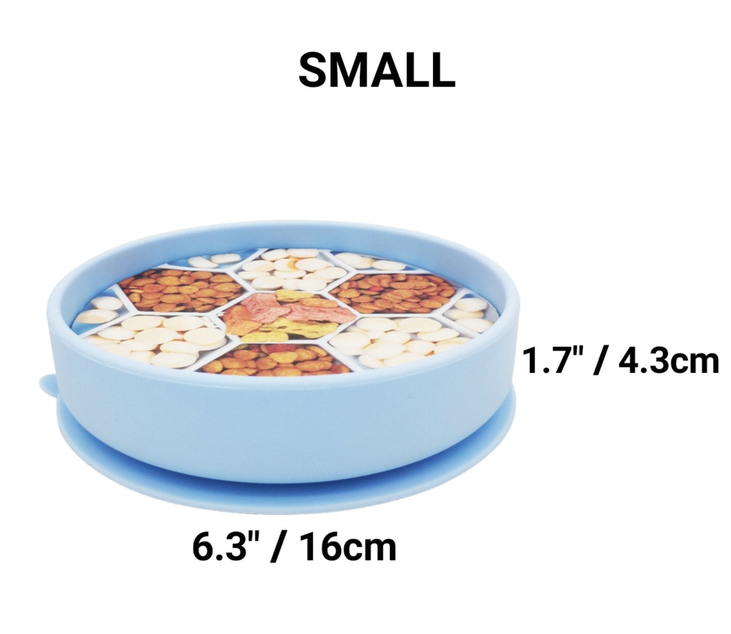 Mr. Peanut's Silicone Slow Feeder Dog Bowl - detail view