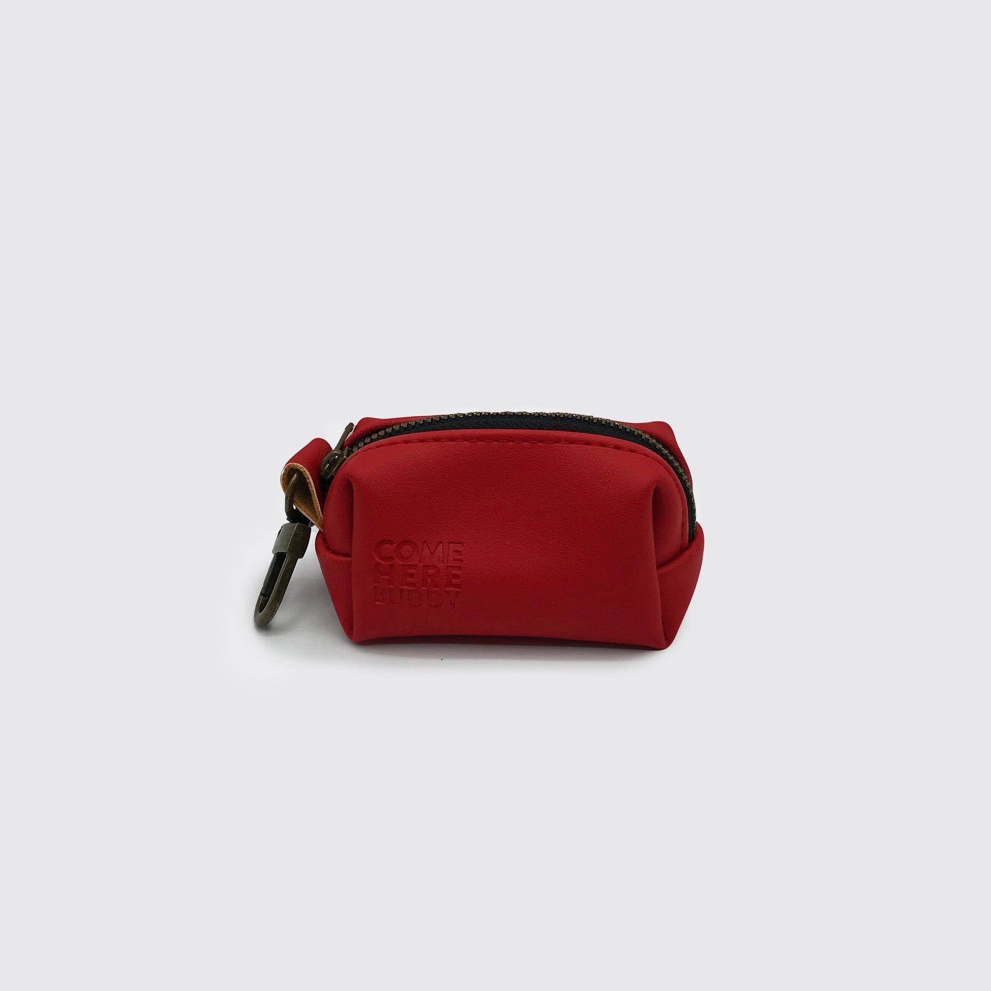 Leather Poop Bag Dispenser - main product image