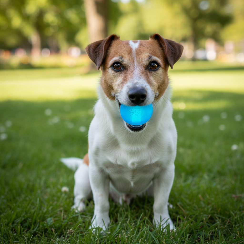 Strobe Ball Light Up Dog Toy Durable Floating Chew Ball Made - gallery image 7