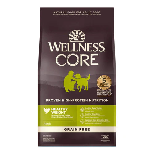 Wellness Core Dry Dog Healthy Weight Adult Grain Free (4lb) - main product image