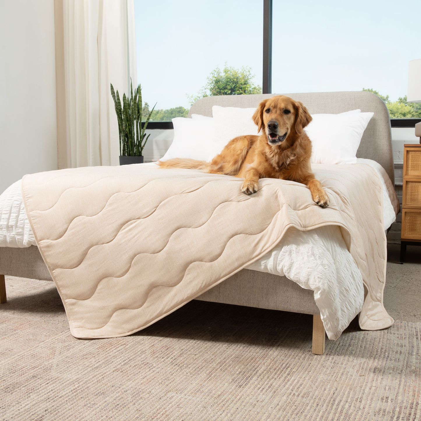 Pupchill Cooling Waterproof Blanket Arctic Sand Washable - gallery image 15