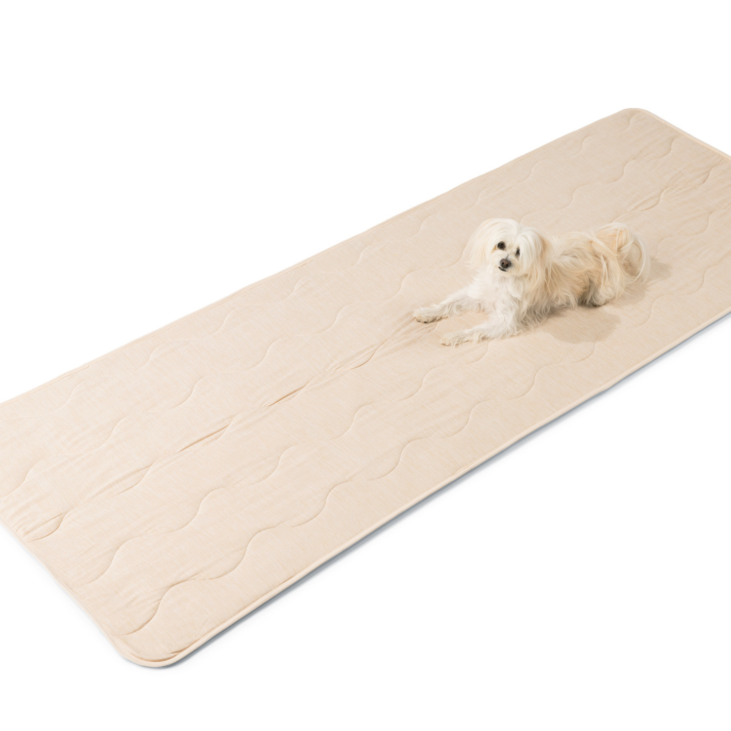 PupChillT Cooling Waterproof Runner Blanket - Arctic Sand - gallery image 5