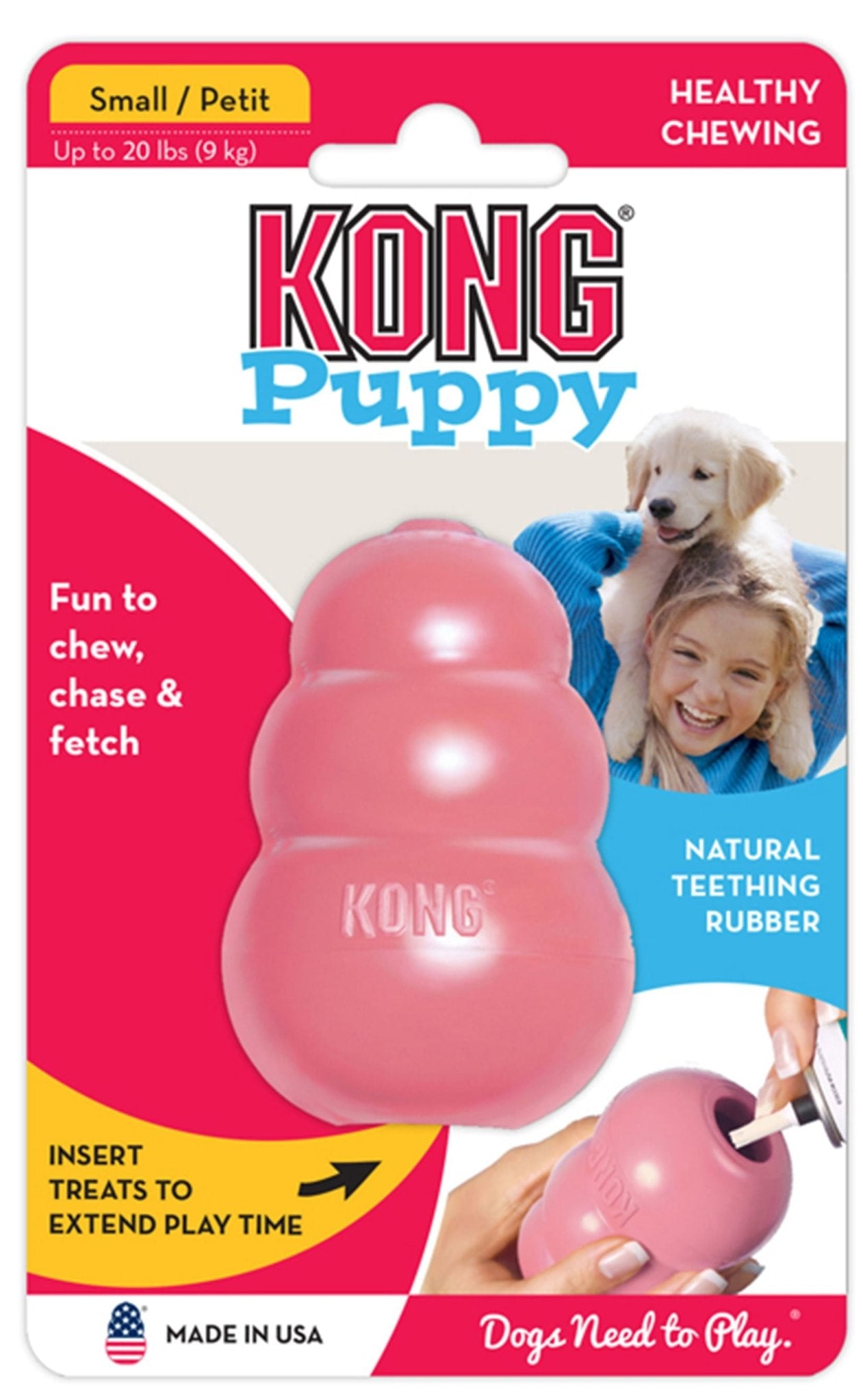 KONG Puppy Treat Stuffing Chew Dog Toy Treat Dispensing Dog - gallery image 7