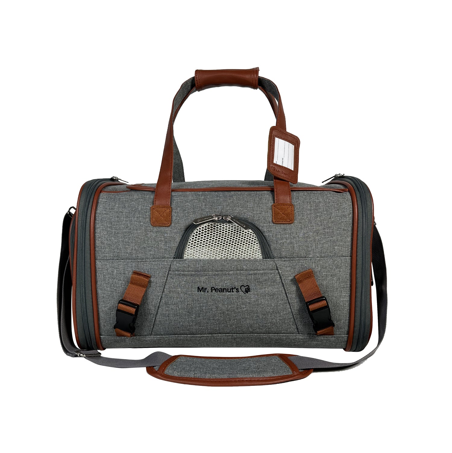 Mr. Peanut's Gold Series Standard Size Airline Compliant Pet Carrier - close up view