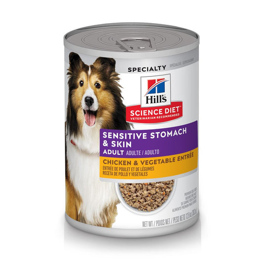 Science Diet Adult Sensitive Stomach Skin Chicken Vegetable - main product image
