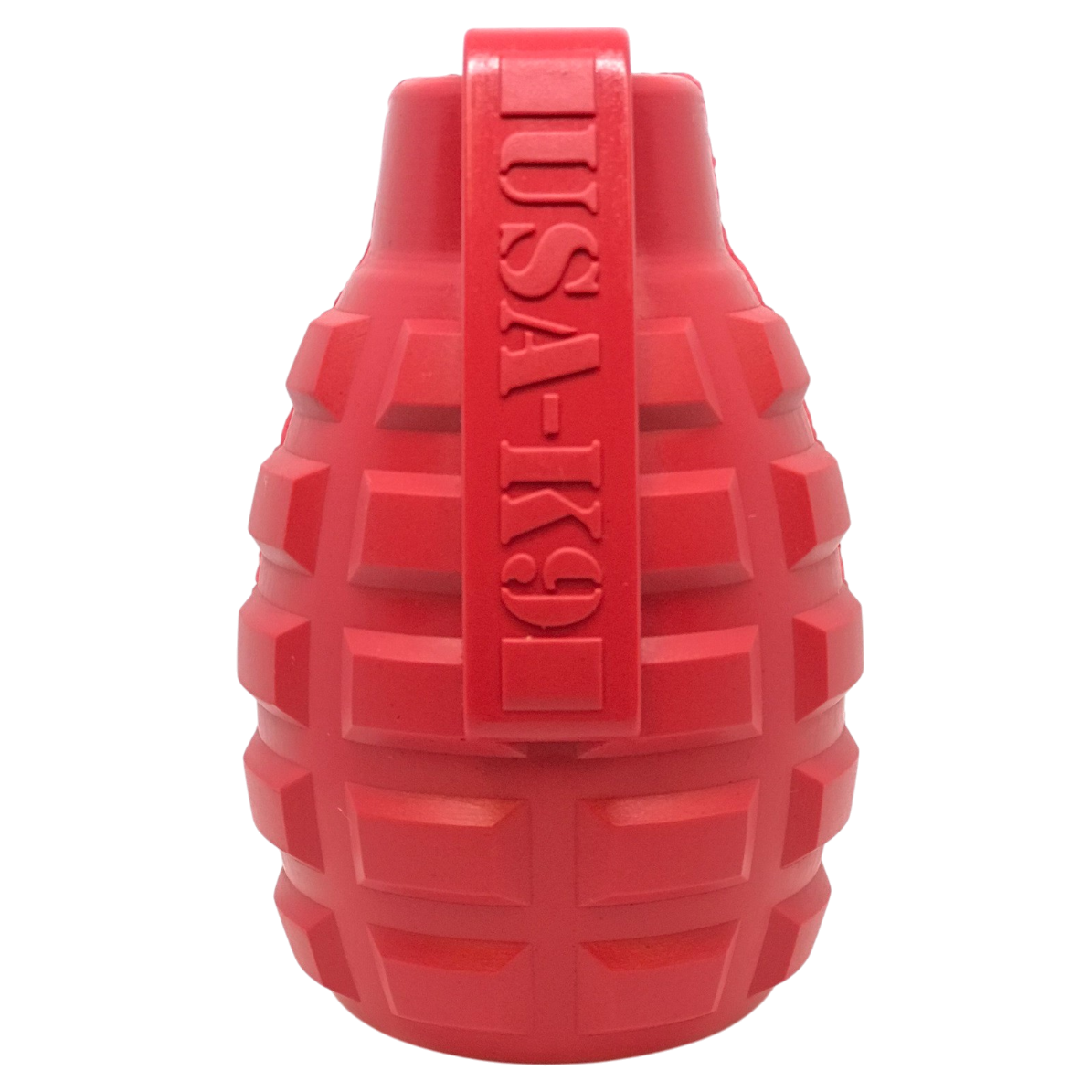 USA K9 Grenade Rubber Dog Chew Toy K9 Handler Edispenser Toy - main product image