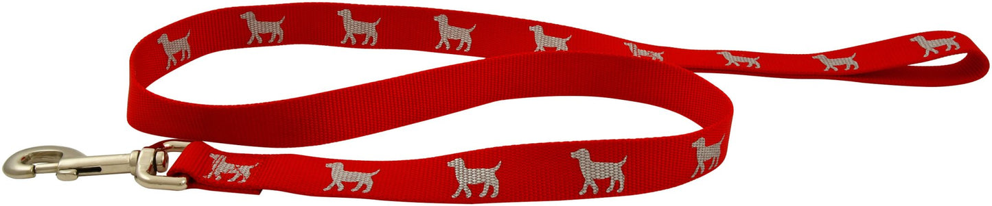 Reflective Hound Series Nylon Dog Leash Adjustable - lifestyle view