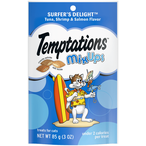 Temptations Mixups Surfers Delight Cat Treat Cat Treats - main product image