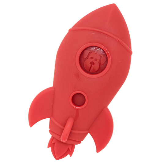 Rocket Ship Ultra Durable Nylon Dog Chew Toy Interactive Dog - main product image