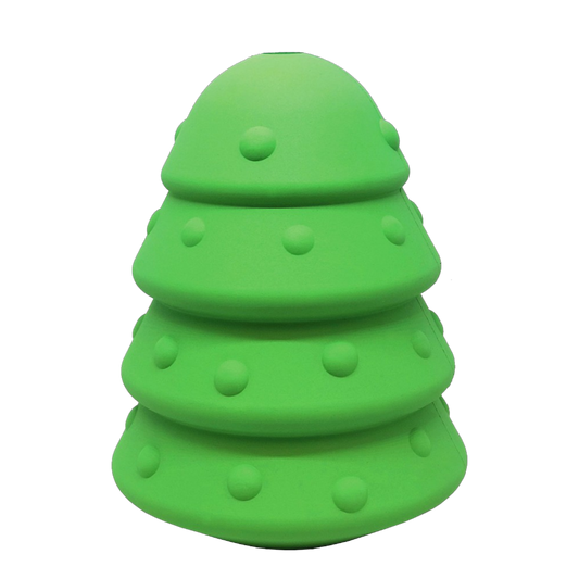 Christmas Tree Dog Toy Durable Rubber Chew Toy For Large USA - main product image