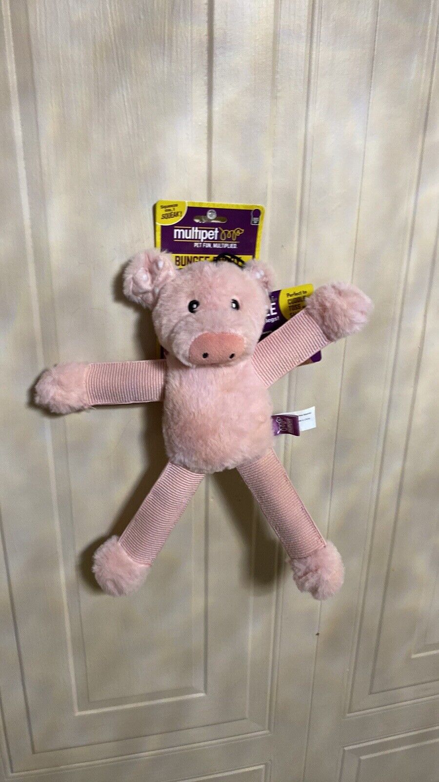 Multipet Bungee Buddies Assorted Animals 13 Interactive Dog - main product image