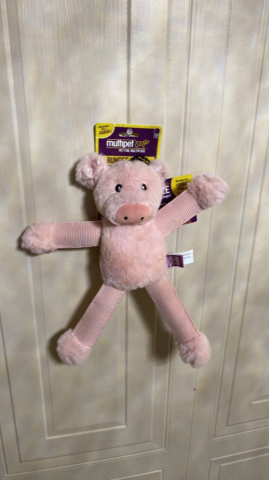 Multipet Bungee Buddies Assorted Animals 13 Interactive Dog - main product image