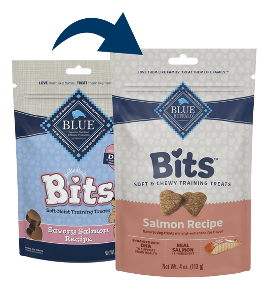 Blue Buffalo Blue Bits Soft Training Treats Savory Salmon - main product image