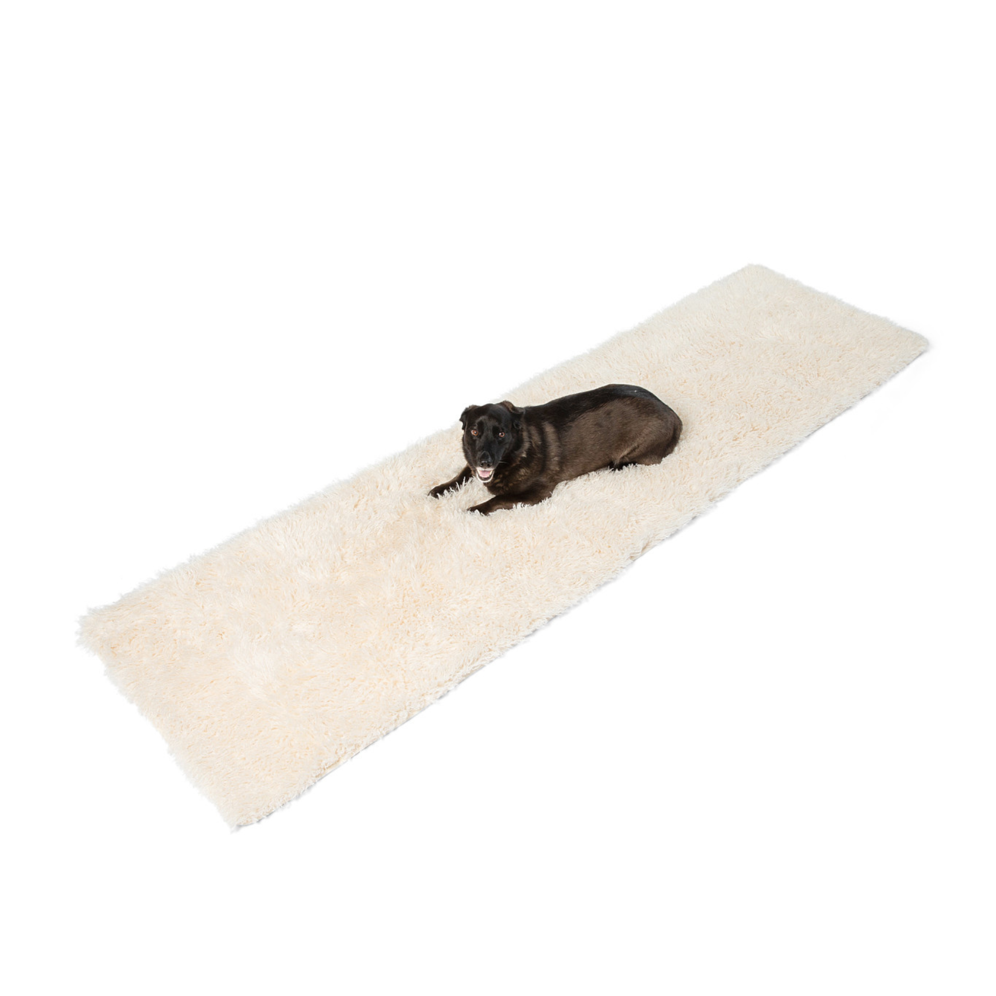 PupProtectorT Luxe Waterproof Bed Runner - Plush Sheep Ivory - gallery image 5