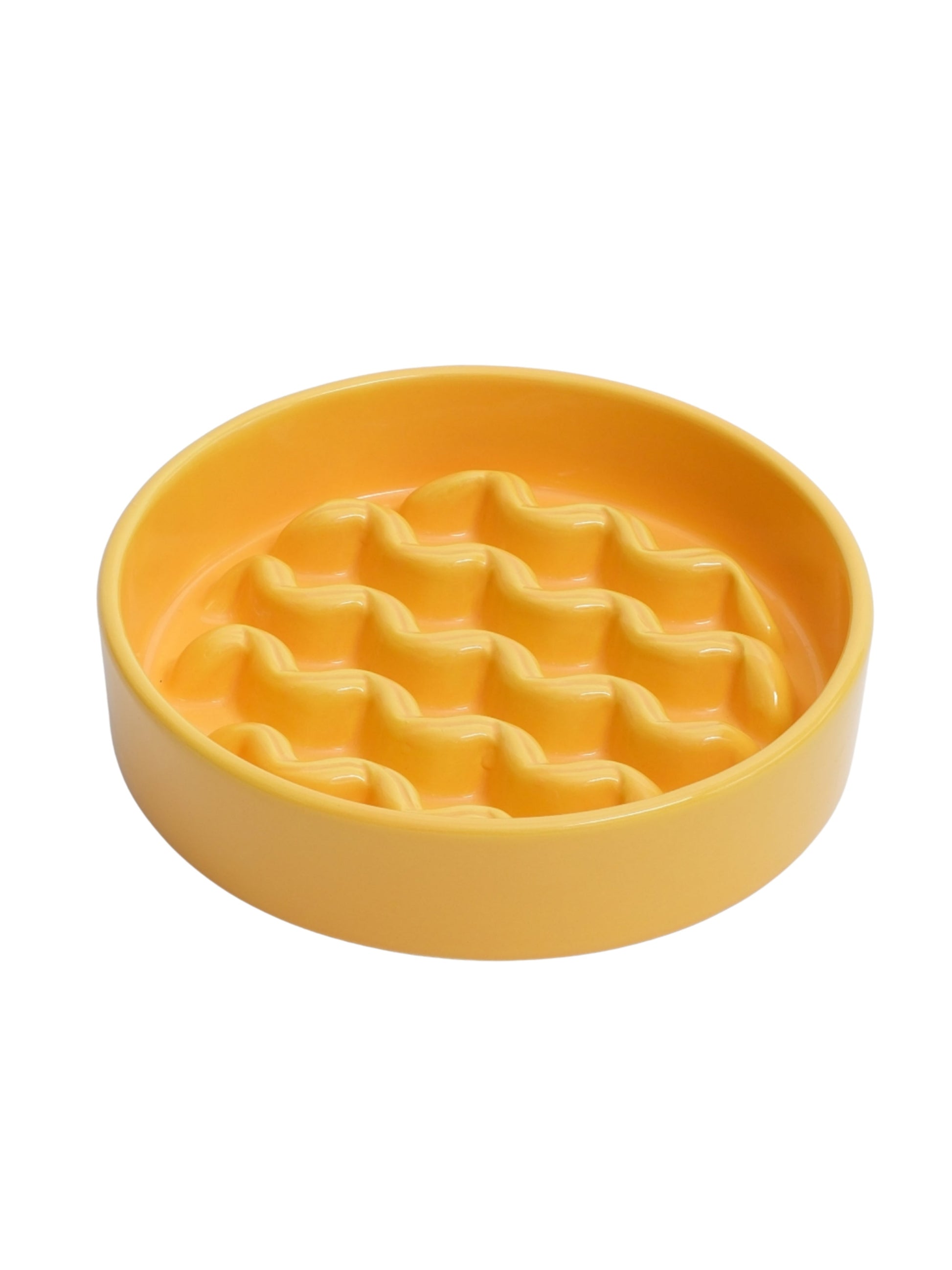 Pet Feeders & Bowls Adjustable Yellow Premium Pet Supply - main product image