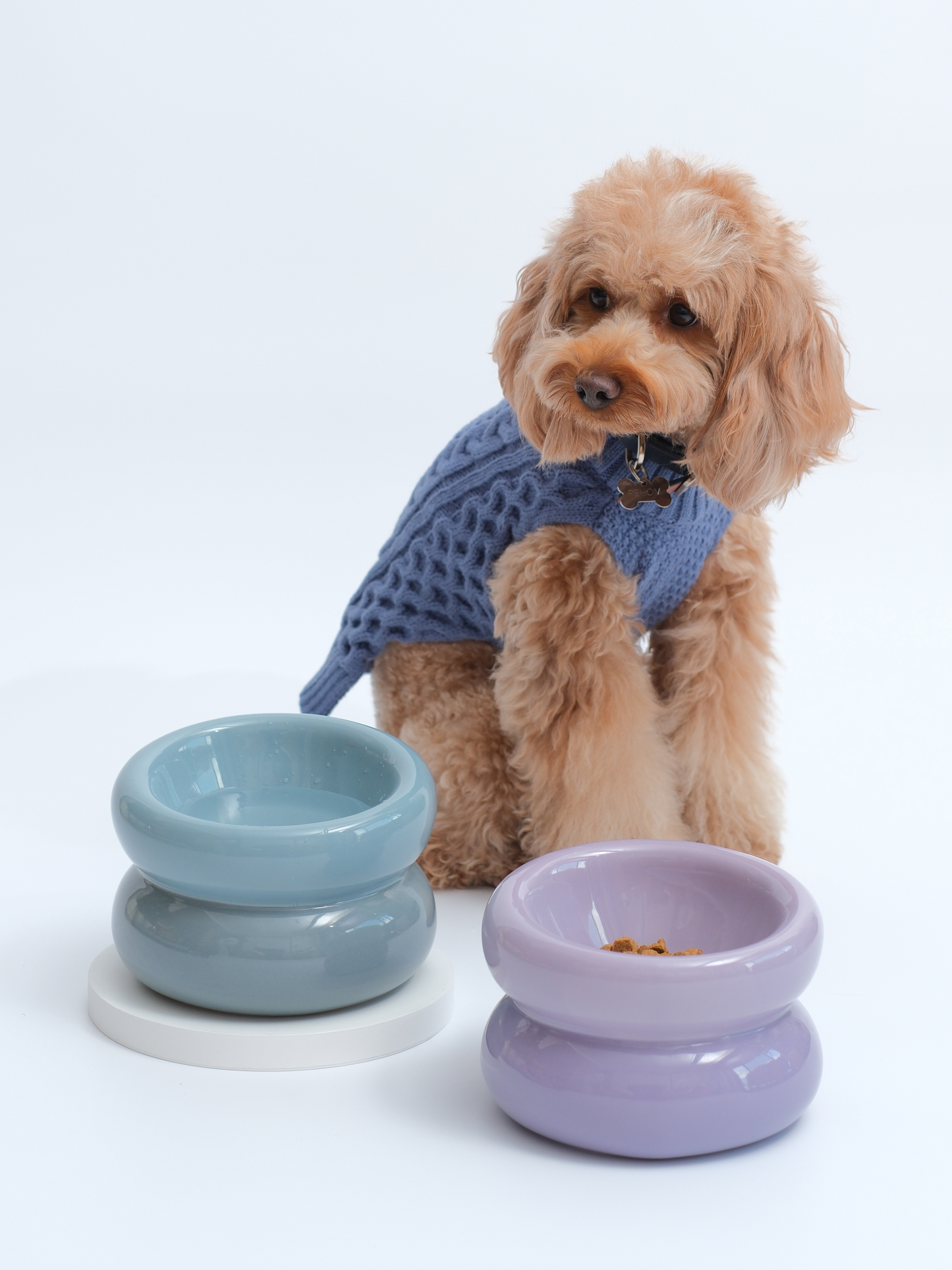 Pet Feeders & Bowls Adjustable Blue Premium Pet Supply Premi - gallery image 6