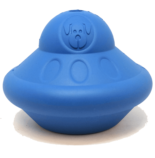 Flying Saucer Dog Toy Durable Ufo Chew Toy Treat Dispenser - main product image