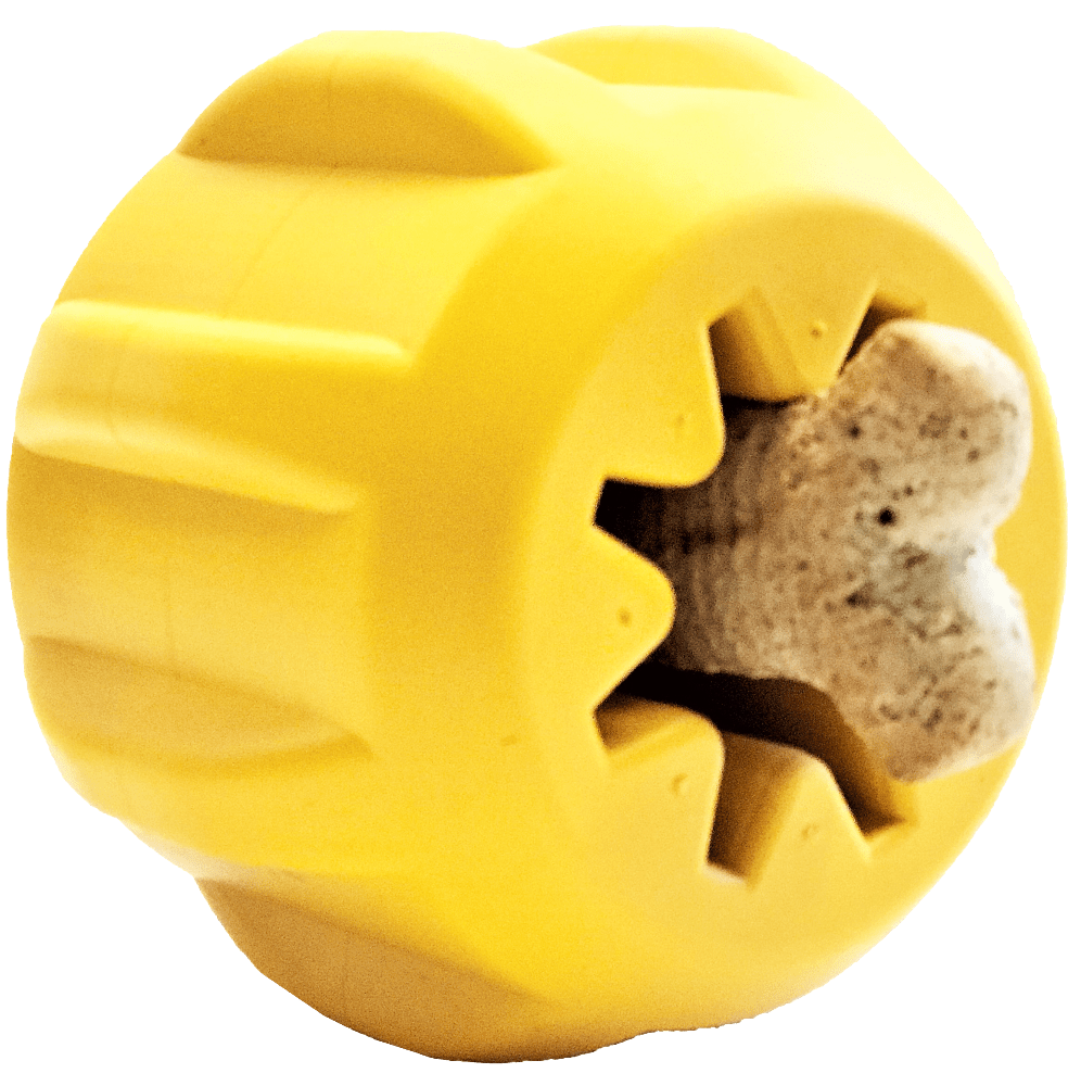 Gear Edispenser Durable Rubber Yak Chew Holder Treat Pocket - main product image