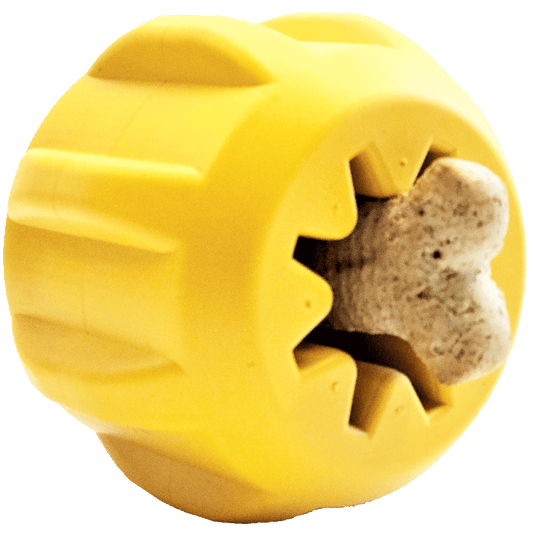 Gear Edispenser Durable Rubber Yak Chew Holder Treat Pocket - main product image