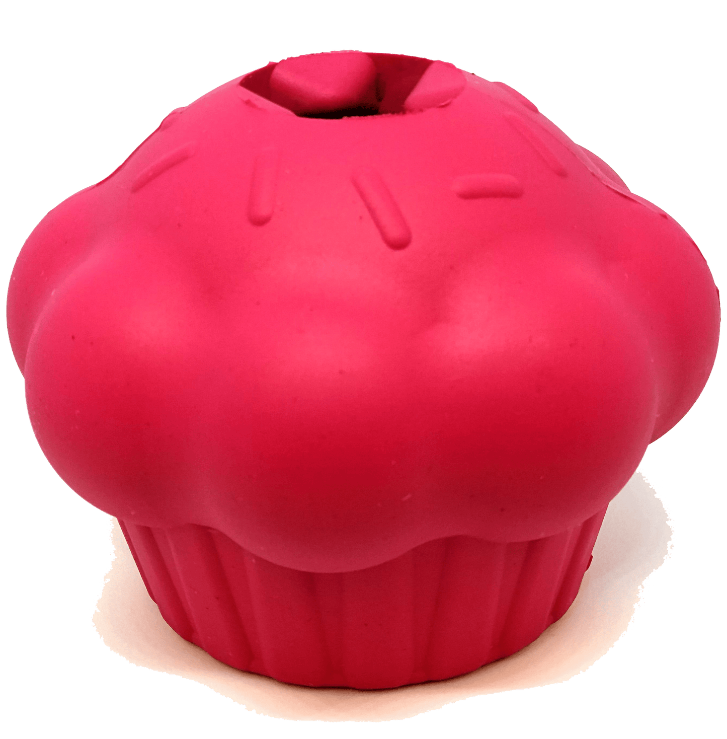 Cupcake Edispenser Durable Rubber Chew Toy Treat Dispenser - main product image