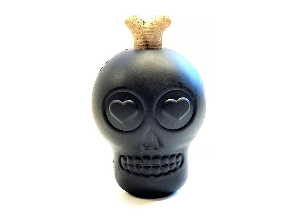 Magnum Sugar Skull Dog Chew Toy Treat Dispenser USA Made Dog - gallery image 5