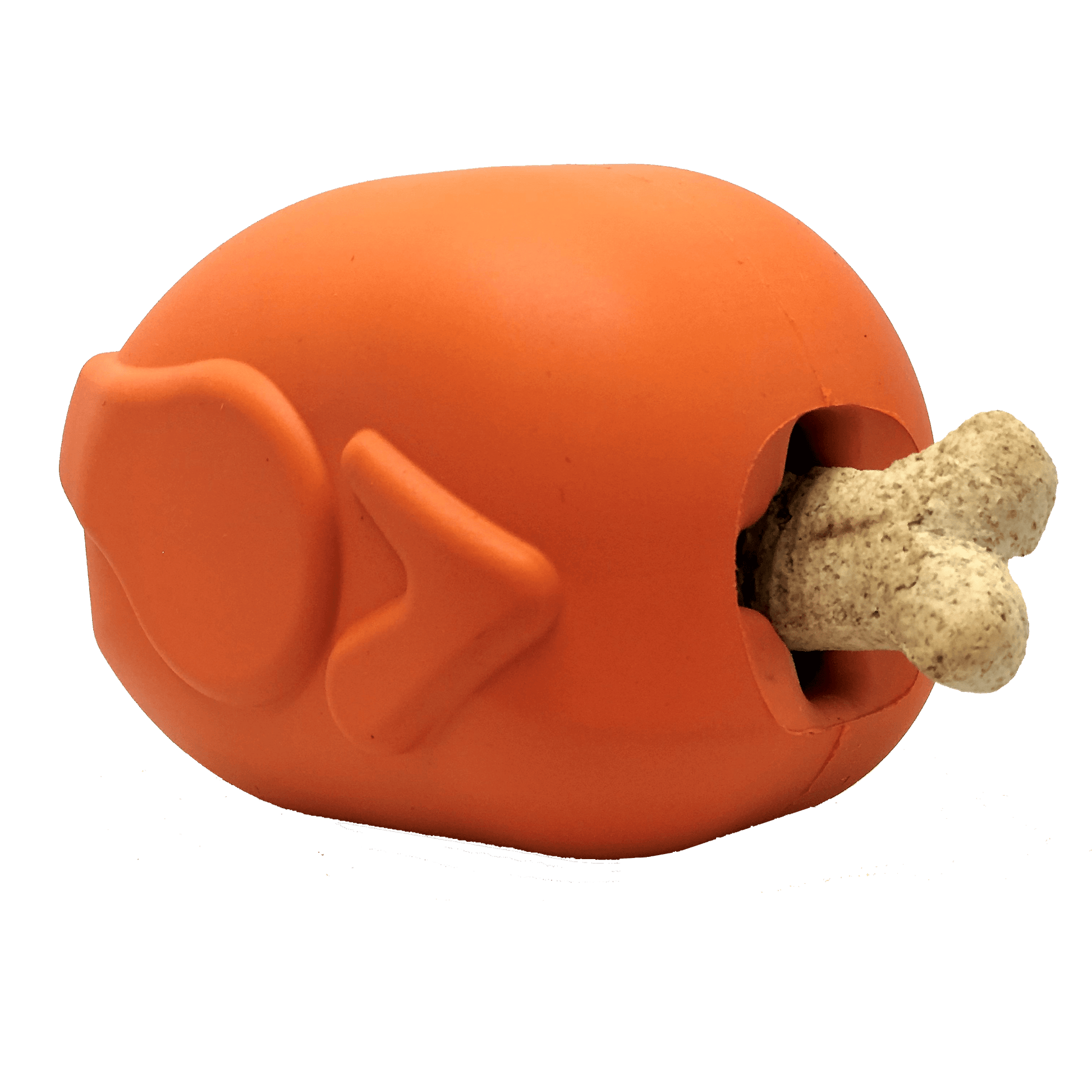 Roasted Turkey Dog Chew Toy Treat Dispenser USA Made Sodapup - main product image