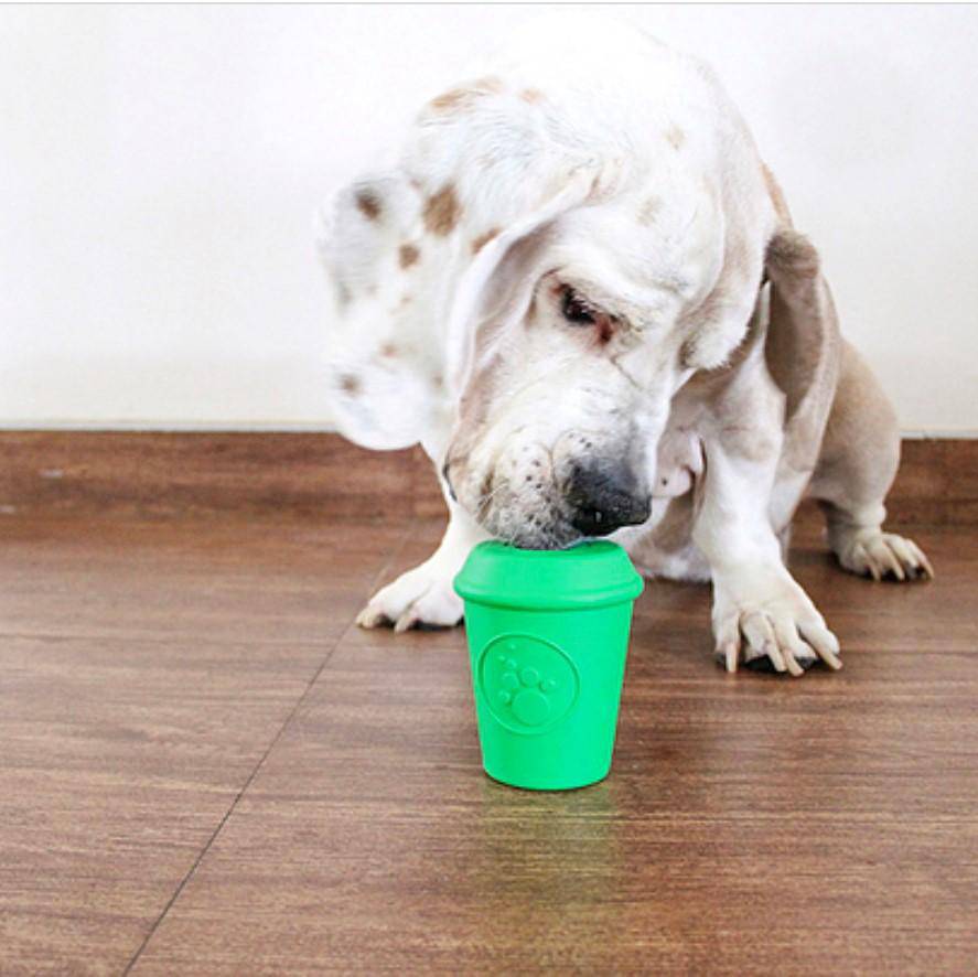 Coffee Cup Rubber Dog Chew Toy For Power Chewers Treat USA - gallery image 5