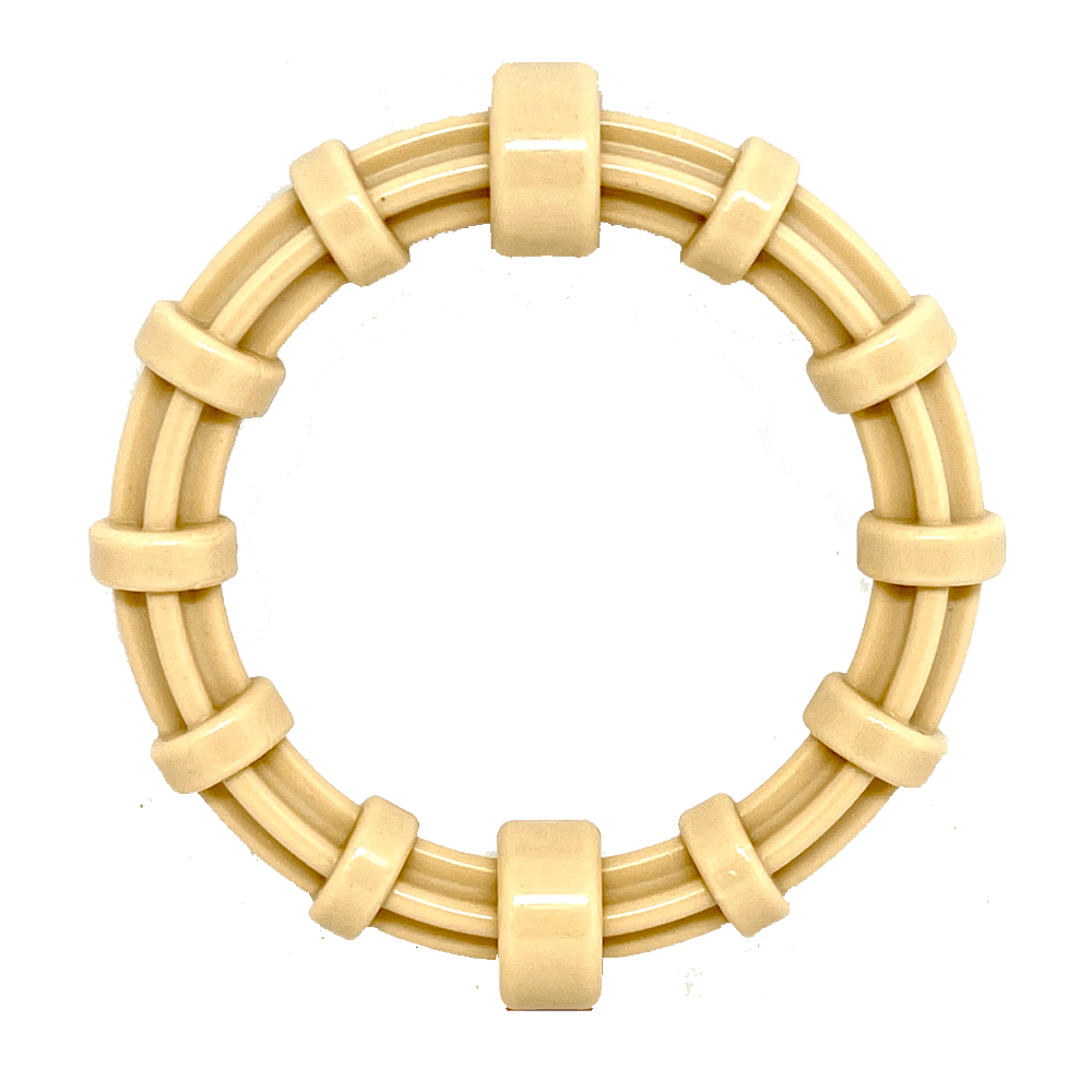 Chicken Flavored Teething Ring For Puppies Aggressive USA - main product image